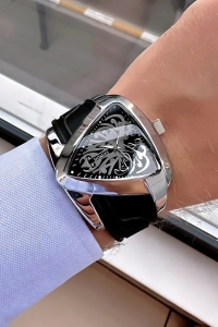 Homies Orijinal Özel Kutulu Polat Alemdar Kol Saati Siyah Renk Silikon Kordon